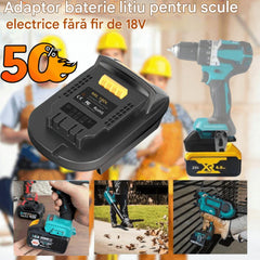 ⚡Adaptor baterie litiu pentru scule electrice fără fir de 18V