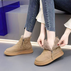 🍁👢Нови топли, водоустойчиви, неплъзгащи се, стилни ботуши с мека подметка