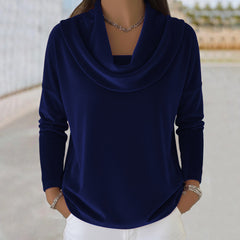 👚【S-5XL】Ново есенно зимно горнище от кадифе с дълги ръкави