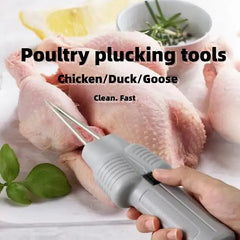 【🔥Гореща разпродажба】🛒🦆Електрическо устройство за бързо премахване на птичи косми