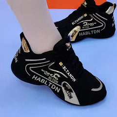 🔥👟 Високи маратонки със златен десен | Стилни и универсални | Стилни и универсални