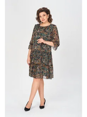【🥇Най-продавани】💥👗【S-5XL】Нова пролетна рокля с щампа 2026