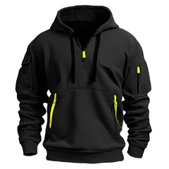 💥【50% отстъпка🔥】【S-5XL】✨⛄Ново зимно мъжко модно топло, ежедневно яке с качулка