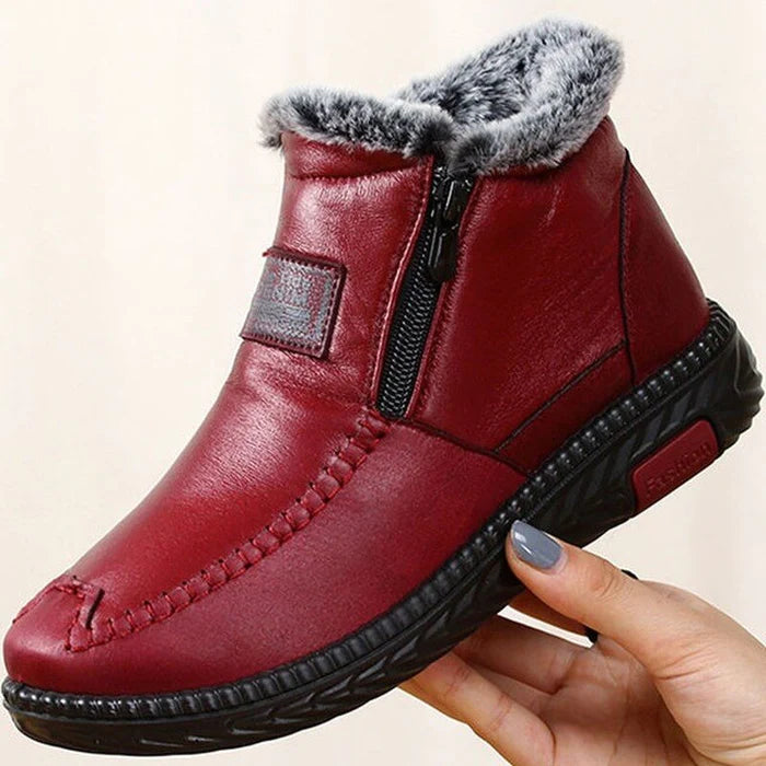 👢【50% ОТСТЪПКА】Дамски обувки от памучна кожа с мека подметка и противоплъзгащо покритие