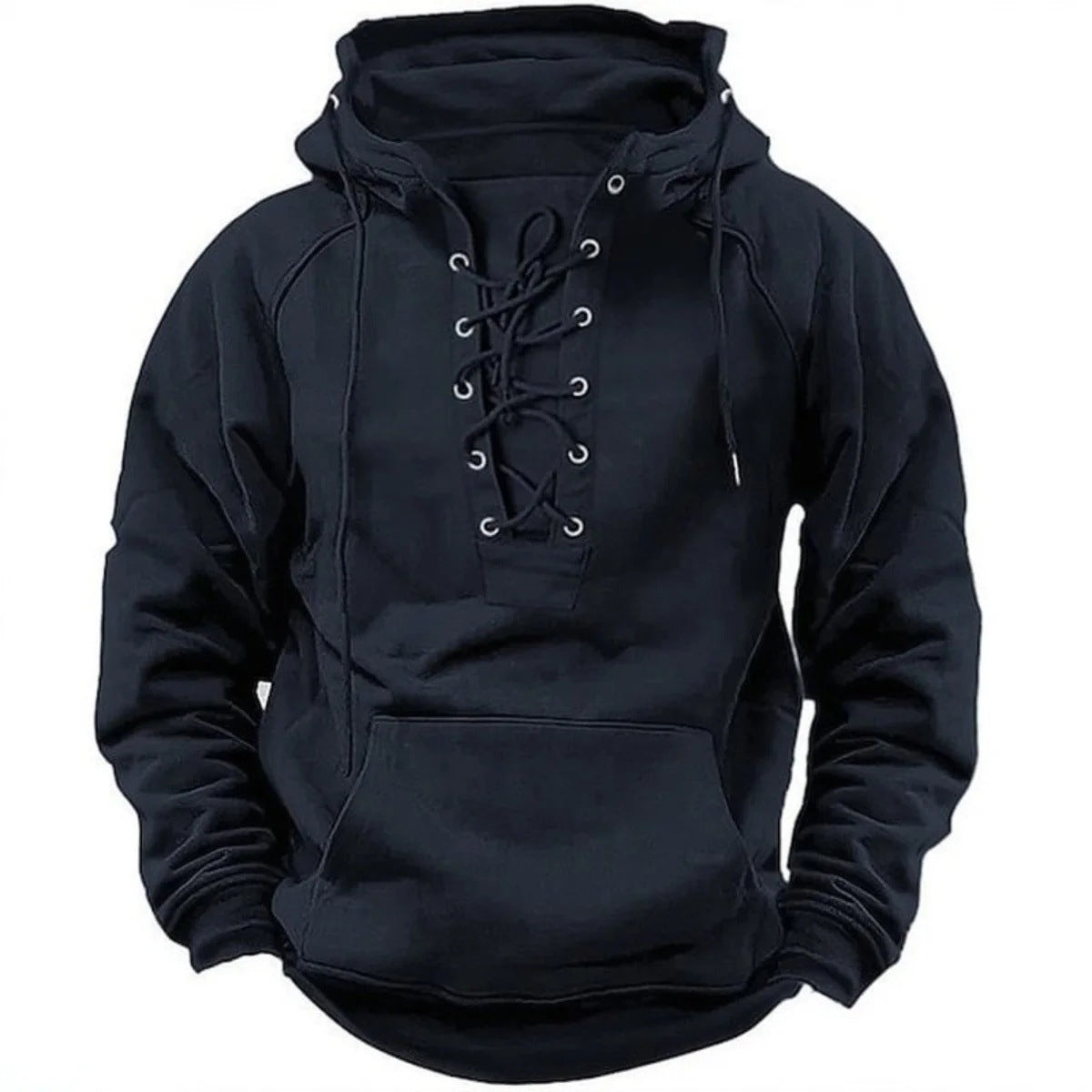 🔥【горещи продажби】【S-3XL】Нов мъжки суичър с широка кройка, есенно-зимен стил