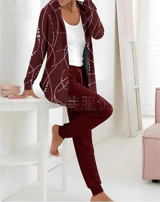 💃 S-3XL💖 Нов есенно-зимен костюм за 2025 г.