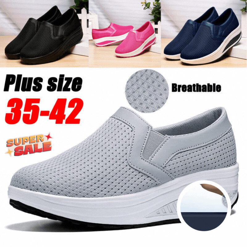 🔥🌸【35-42】Дамски ежедневни обувки с ортопедична платформа