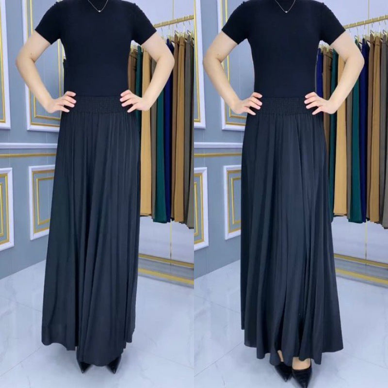 😍【Ограничена оферта】💃Нова удобна лятна пола с висока талия