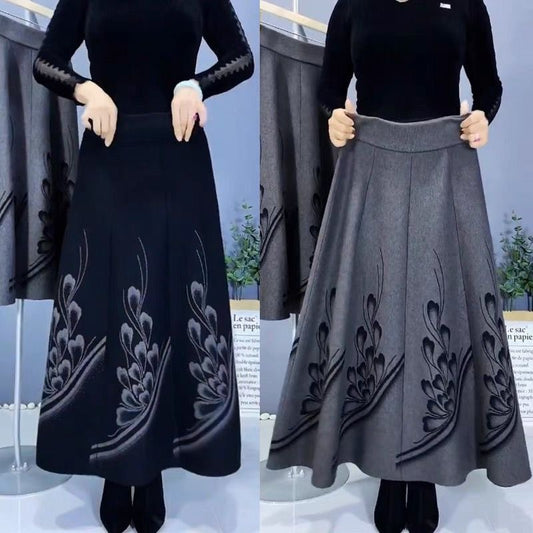 【M-4XL】🥻Нова есенно-зимна нова дебела вълнена пола