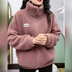 【M-4XL】Зимно поларено яке, памучно яке, памучно удебелено яке от агнешка вълна, топло яке