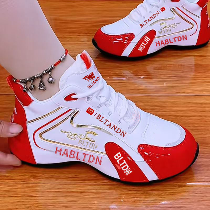 🔥👟 Високи маратонки със златен десен | Стилни и универсални | Стилни и универсални