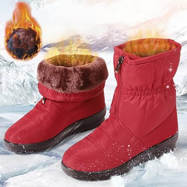 ✨🎁【50% ОТСТЪПКА】 Cizme de zăpadă de iarnă calde impermeabile pentru damă
