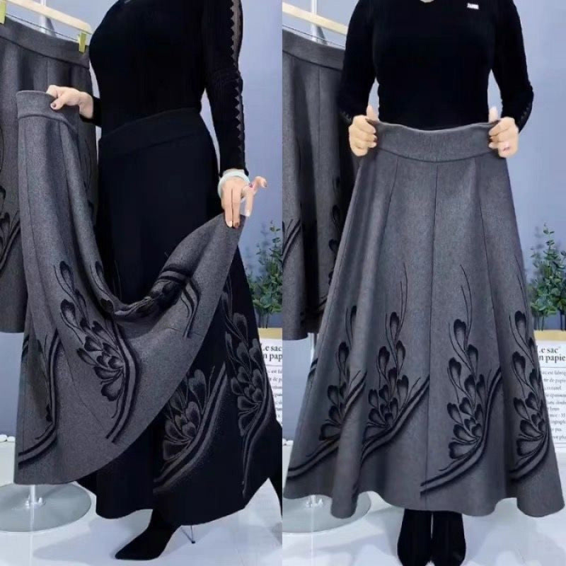 【M-4XL】🥻Нова есенно-зимна нова дебела вълнена пола