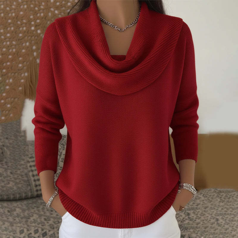 50% ОТСТЪПКА🔥🌷【S-3XL】⛄✨Нови есенно/зимни модерни дамски едноцветни плетива