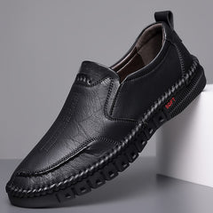 🏆👞【горещи продажби】Мъжки обувки от естествена кожа 2026, мека подметка, нехлъзгащи се и дишащи