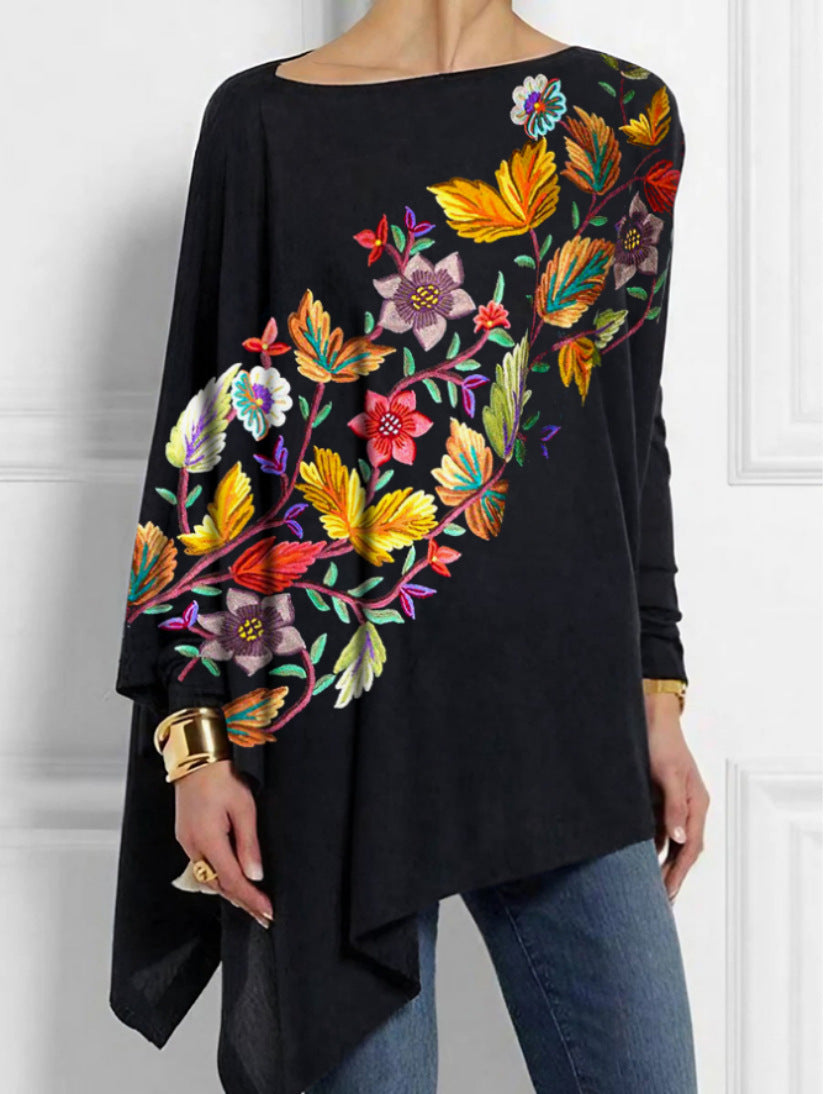 😍【S-5XL】Нови есенни и зимни ретро печатни топове