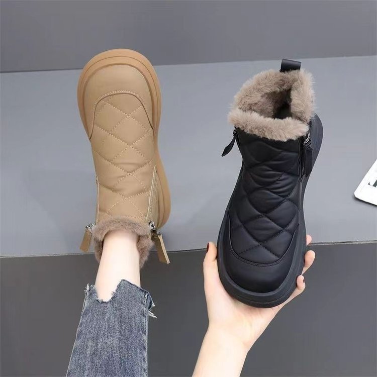 🍁👢Нови топли, водоустойчиви, неплъзгащи се, стилни ботуши с мека подметка