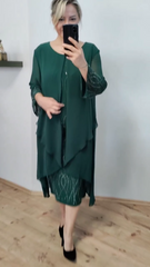 【S-5XL】🌷🔥Нова модна шифонена рокля