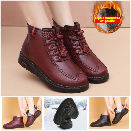 🔥👢【най-продавани】 Нови есенни/зимни ботуши. Меки дебели подметки, топли и удобни.