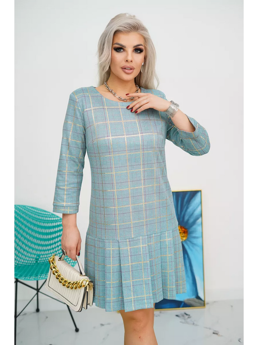 💜💚【S-5XL】Висококачествена модна рокля