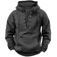 🔥【горещи продажби】【S-3XL】Нов мъжки суичър с широка кройка, есенно-зимен стил