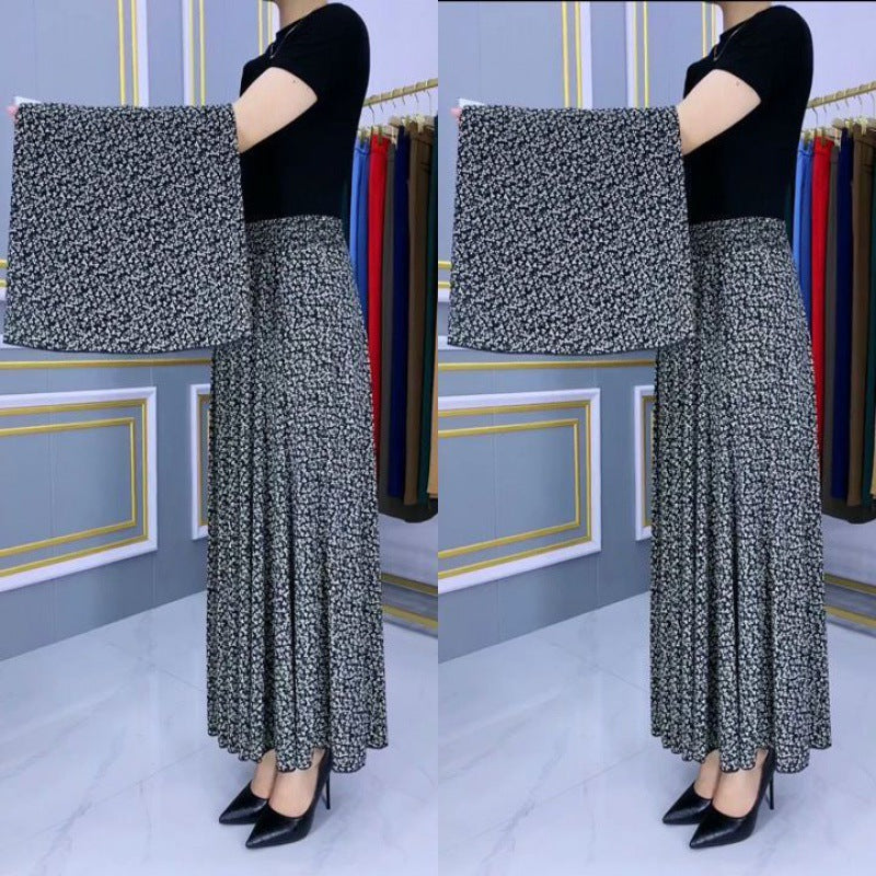 😍【Ограничена оферта】💃Нова удобна лятна пола с висока талия