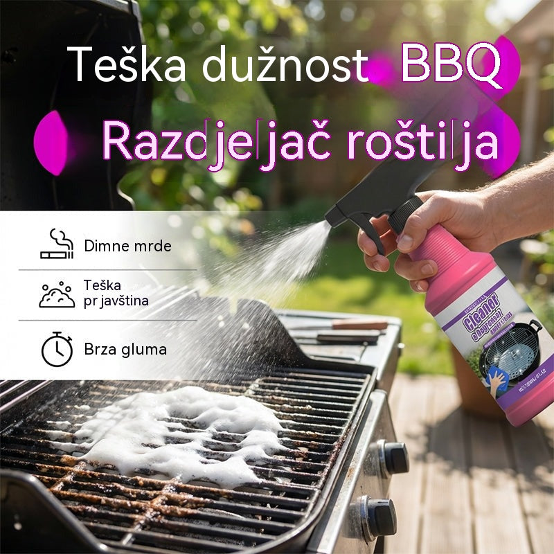 [Опаковка от 3 бутилки] Висококачествен почистващ препарат за мазни петна, използван за премахване на изгорели и мазни петна, разтворител за упорити мазни петна.