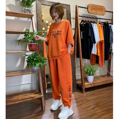 🌹🔥【M-4XL】【Блуза + панталони】Нов дамски спортен ежедневен комплект
