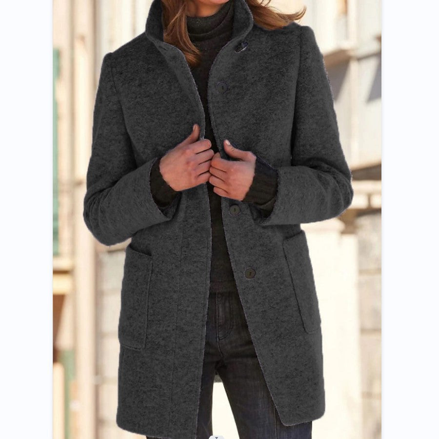 🍁🔥50% отстъпка🔥【S-5XL】Ретро модно вълнено палто