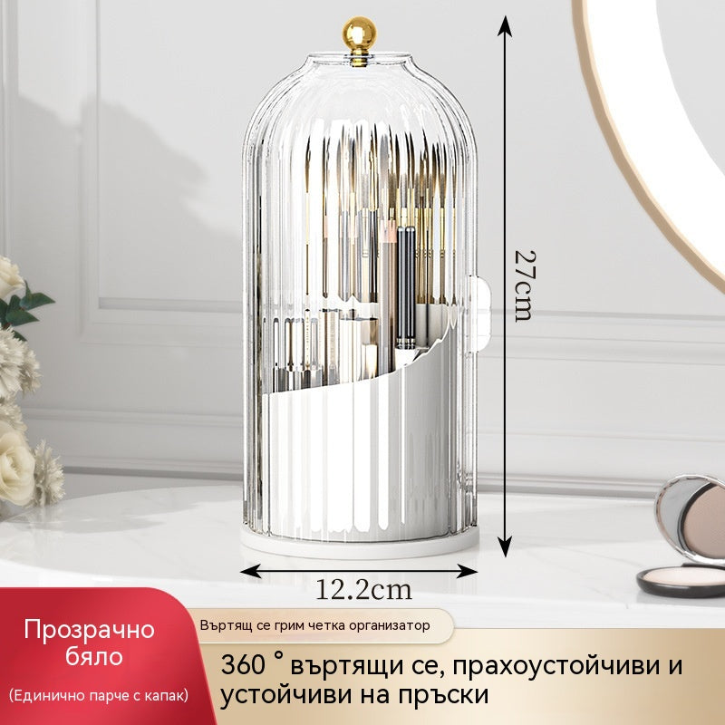 50% отстъпка! 🏡 Държач за четка за зъби с плъзгащ се капак – хигиеничен дизайн, без капки и пестящ място