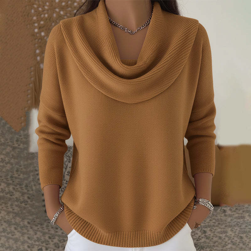 50% ОТСТЪПКА🔥🌷【S-3XL】⛄✨Нови есенно/зимни модерни дамски едноцветни плетива